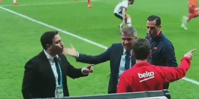 Şenol Güneş çıldırdı Yardımcısı Şeref Çiçekle gergin anlar...