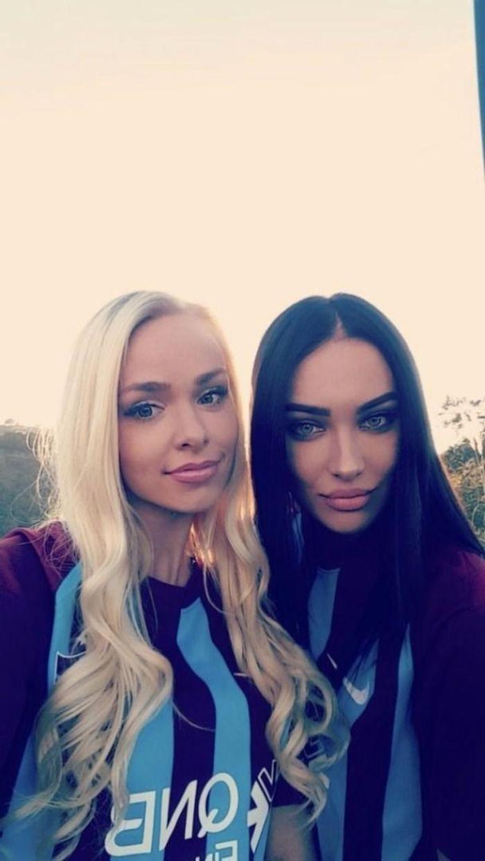 Dünyaca ünlü iki model Trabzonspor forması giyerse...