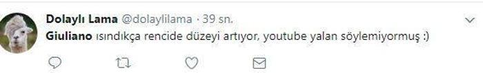 Giulianonun performansı sosyal medyayı salladı