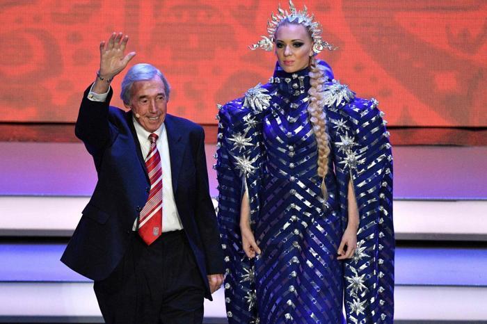 FIFA 2018 Dünya Kupası kura çekiminden çok renkli kareler
