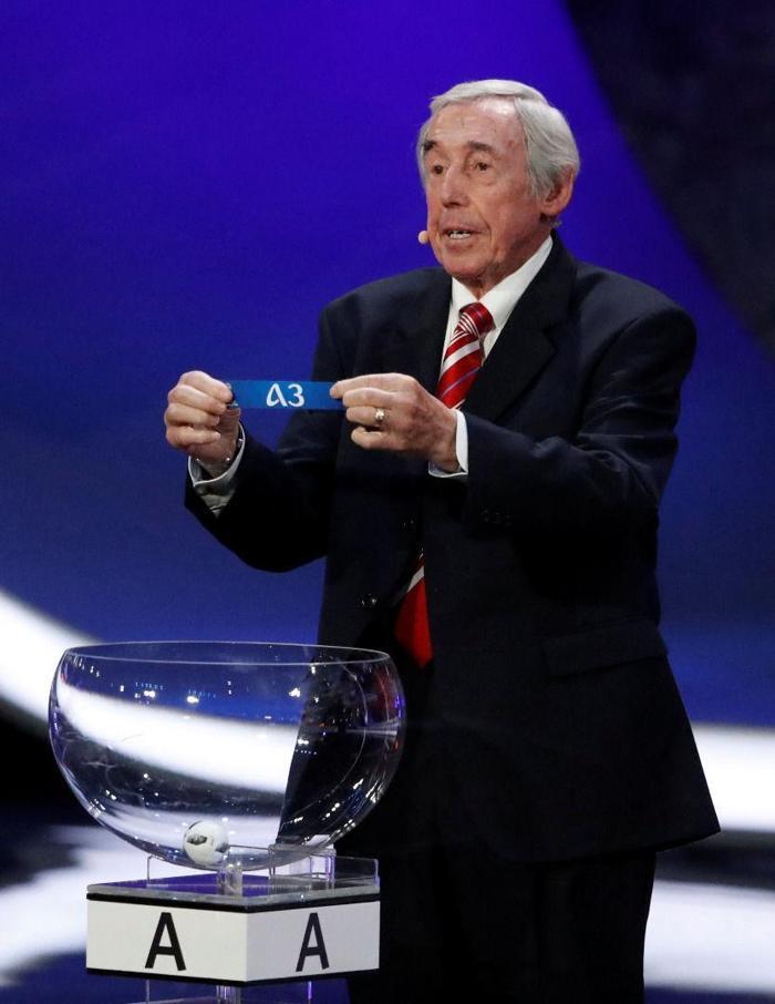 FIFA 2018 Dünya Kupası kura çekiminden çok renkli kareler