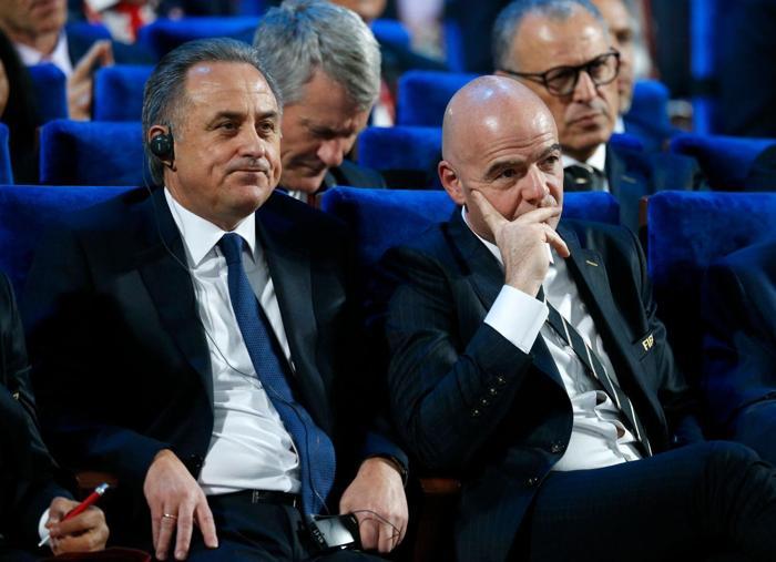FIFA 2018 Dünya Kupası kura çekiminden çok renkli kareler