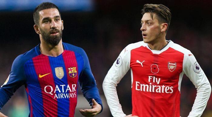 ARDA TURAN - MESUT ÖZİL TAKASI