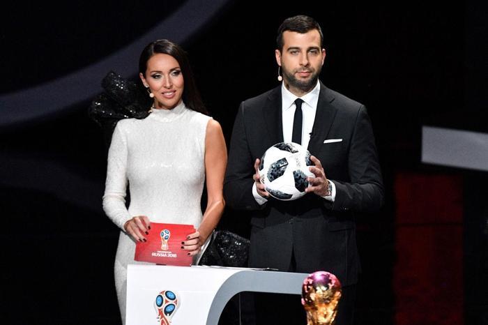 FIFA 2018 Dünya Kupası kura çekiminden çok renkli kareler