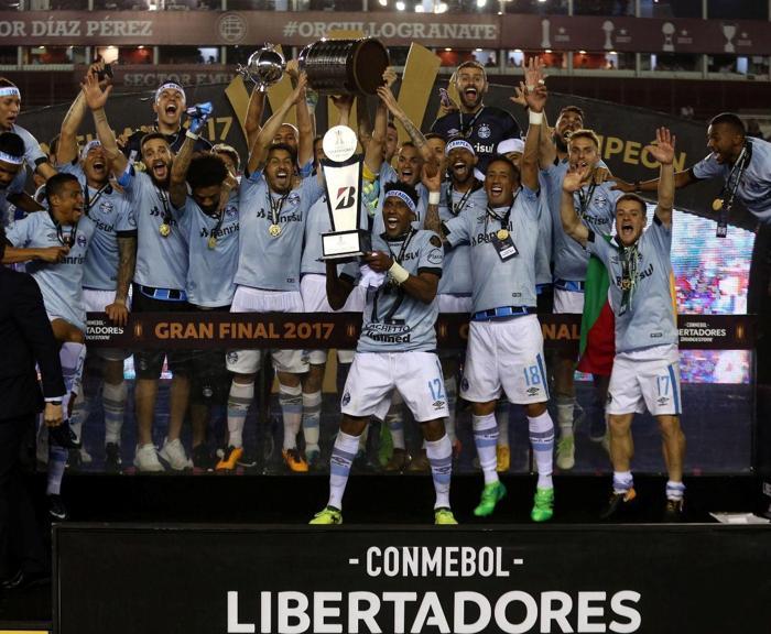 Baronili Gremio, 3. kez Libertadores şampiyonu