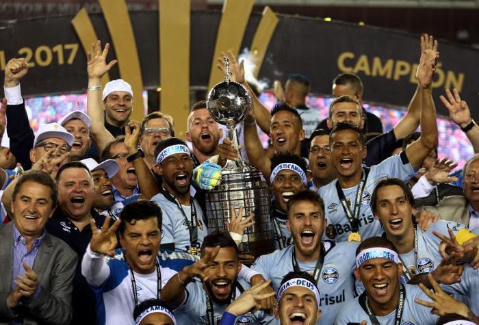 Baronili Gremio, 3. kez Libertadores şampiyonu