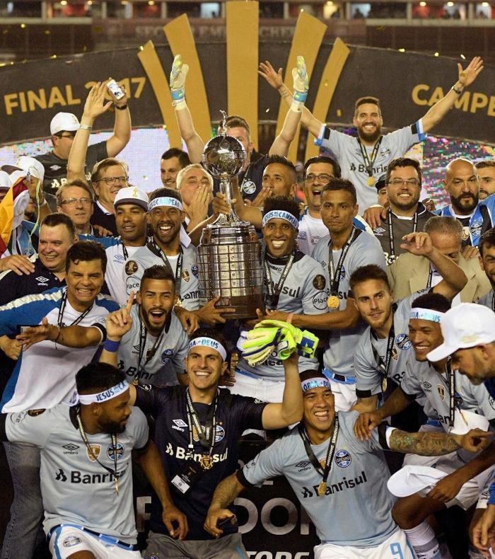 Baronili Gremio, 3. kez Libertadores şampiyonu