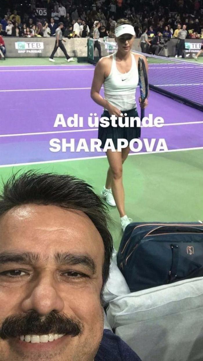 Ünlüler Maria Sharapova için akın etti