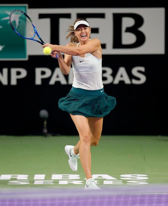 Ünlüler Maria Sharapova için akın etti
