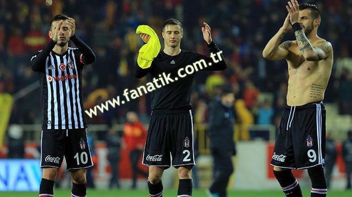 Yeni Malatyaspor-Beşiktaş maçından kareler