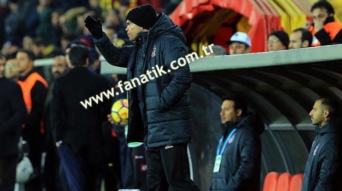 Yeni Malatyaspor-Beşiktaş maçından kareler