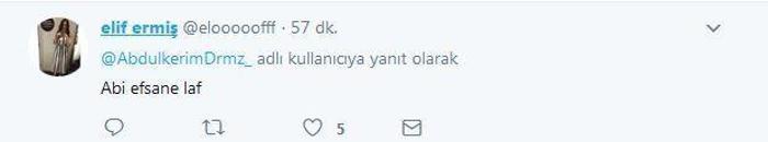Abdülkerim Durmazın attığı tweet olay oldu