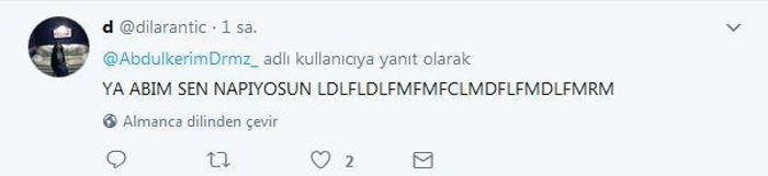 Abdülkerim Durmazın attığı tweet olay oldu