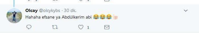 Abdülkerim Durmazın attığı tweet olay oldu
