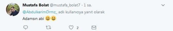 Abdülkerim Durmazın attığı tweet olay oldu
