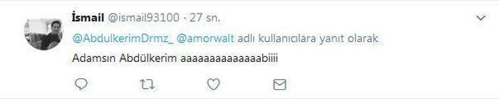Abdülkerim Durmazın attığı tweet olay oldu