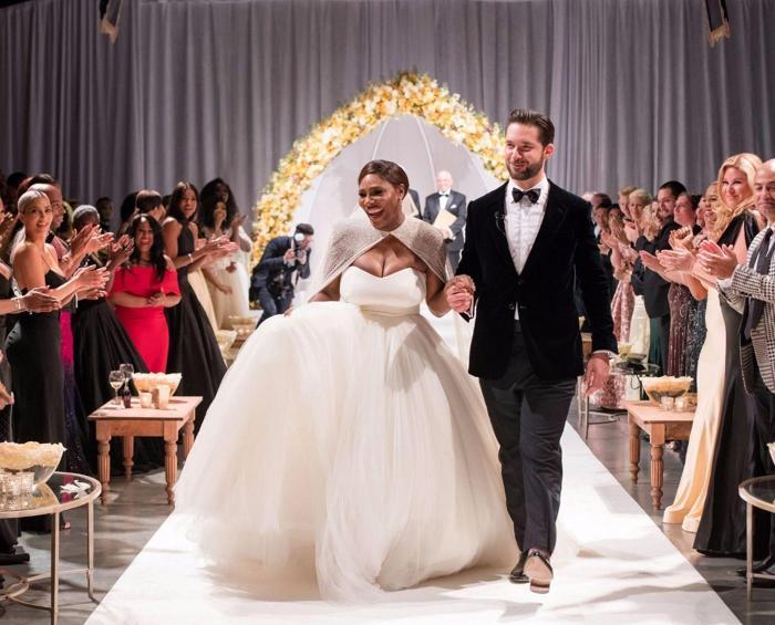 Serena Williams ile Alexis Ohania evlendi