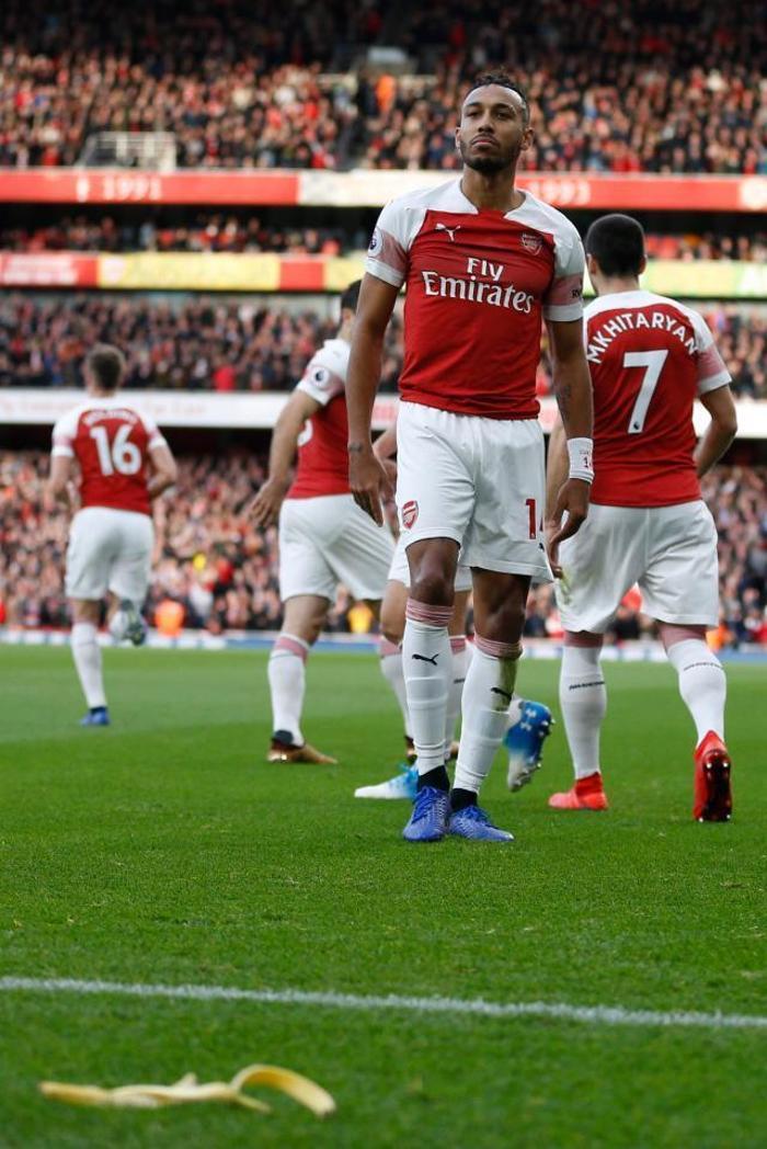 Arsenalın yıldızı Pierre-Emerick Aubameyanga ırkçı saldırı
