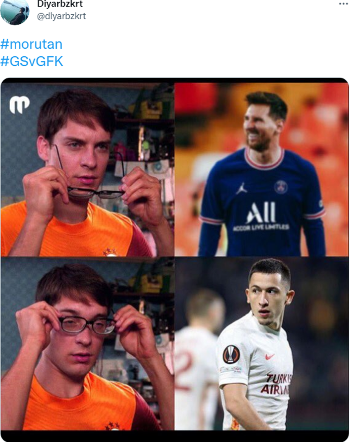 Olimpiu Morutan, Galatasaray taraftarlarını mest etti