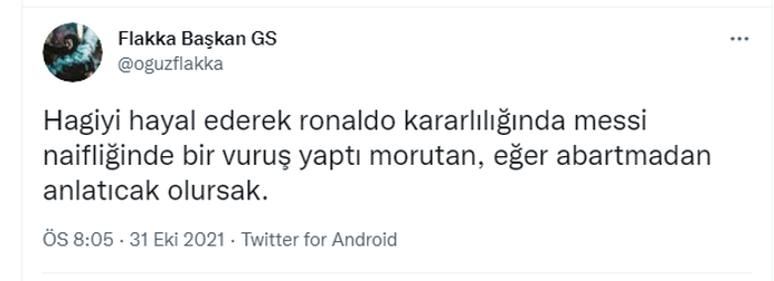 Olimpiu Morutan, Galatasaray taraftarlarını mest etti