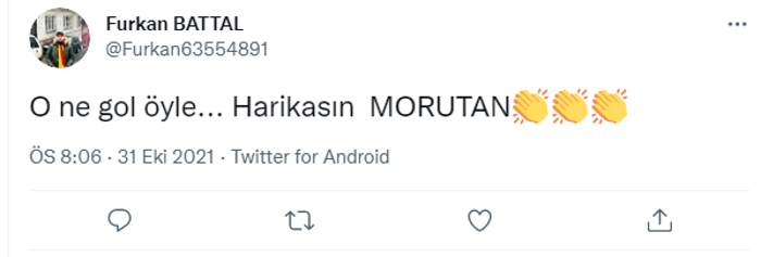 Olimpiu Morutan, Galatasaray taraftarlarını mest etti