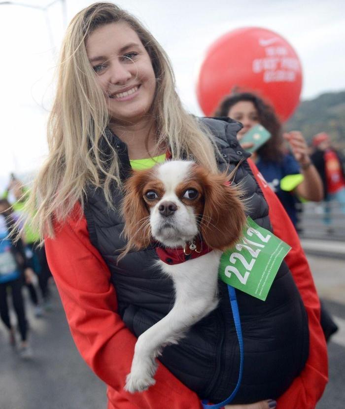 İstanbul Maratonuna damga vuran kareler...