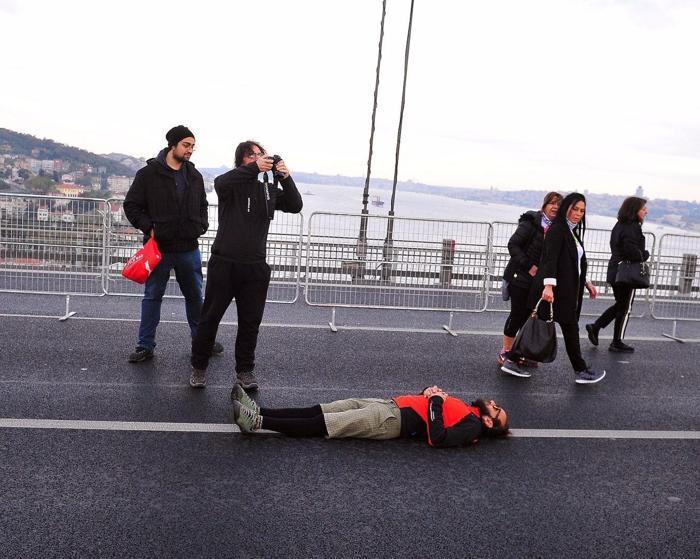 İstanbul Maratonuna damga vuran kareler...