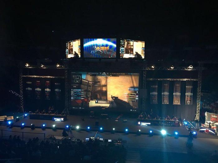 Buesa Arenada WESG heyecanı