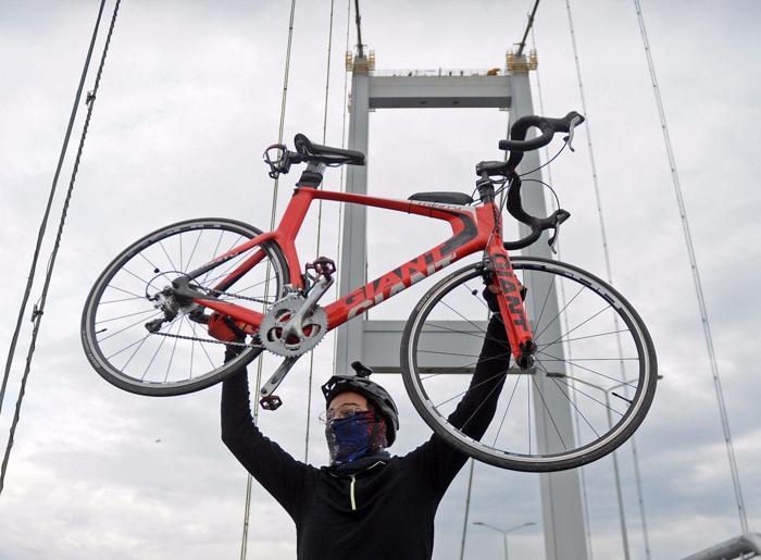 İstanbul Maratonuna damga vuran kareler...