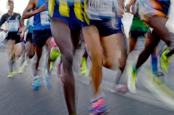İstanbul Maratonuna damga vuran kareler...