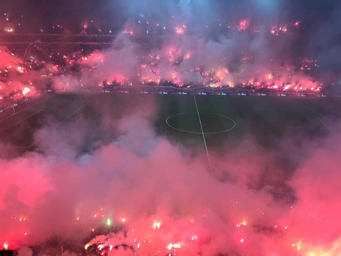 Galatasaray idmanını 40 bin kişi Türk Telekom Stadında takip etti