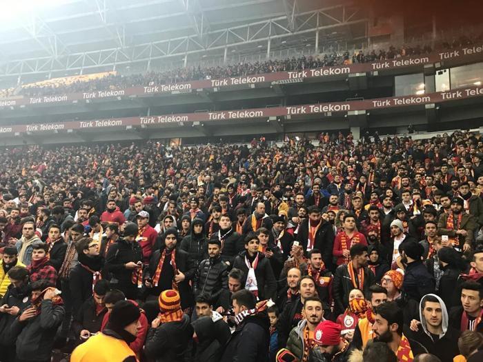 Galatasaray idmanını 40 bin kişi Türk Telekom Stadında takip etti