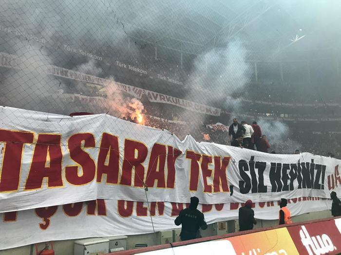 Galatasaray idmanını 40 bin kişi Türk Telekom Stadında takip etti