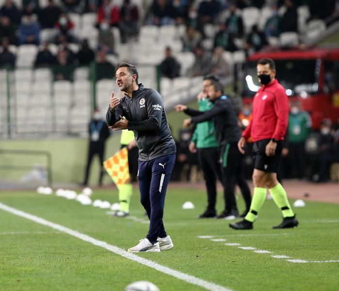 Fenerbahçeden Konyada şok başlangıç Vitor Pereira, çılgına döndü