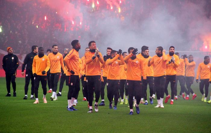 Galatasaray idmanını 40 bin kişi Türk Telekom Stadında takip etti