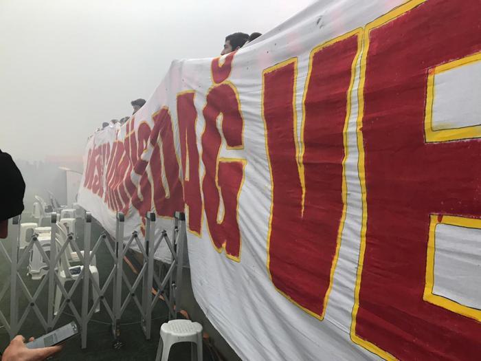 Galatasaray idmanını 40 bin kişi Türk Telekom Stadında takip etti