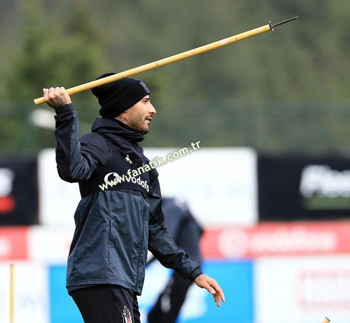 Beşiktaşta neşeli idman