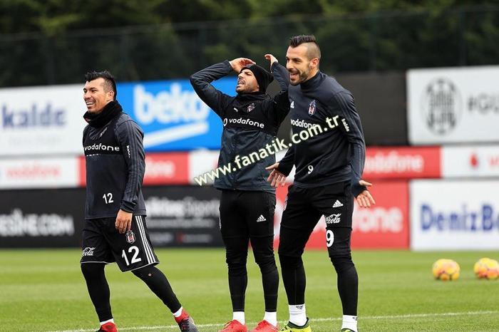Beşiktaşta neşeli idman