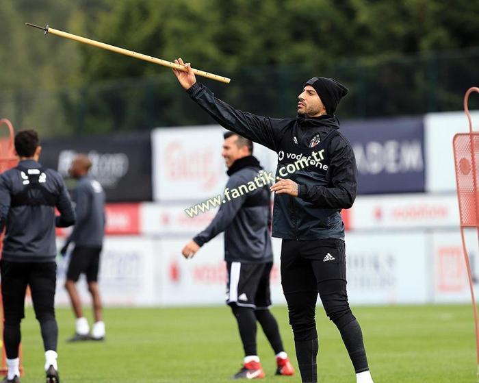 Beşiktaşta neşeli idman