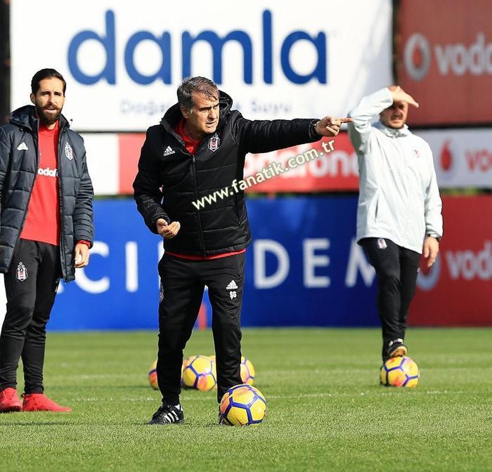 Beşiktaşta neşeli idman
