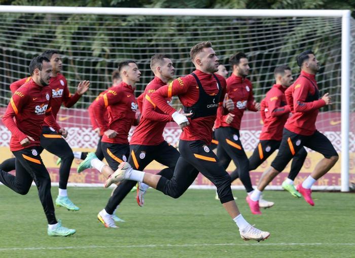Galatasarayda Gaziantep FK hazırlıkları devam etti