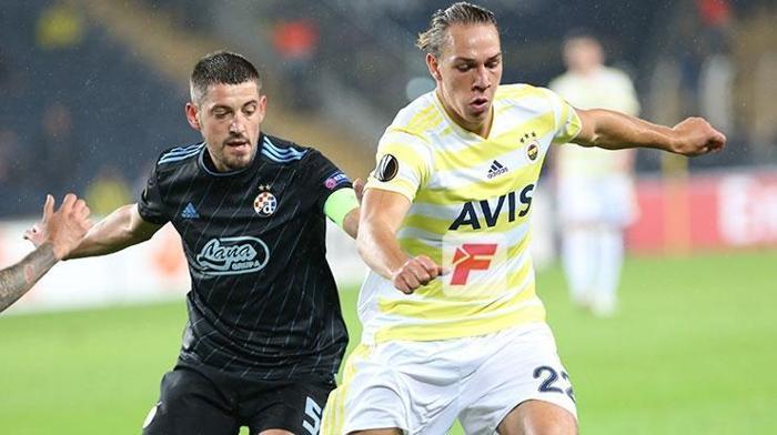 Fenerbahçe-Dinamo Zagreb maçından kareler