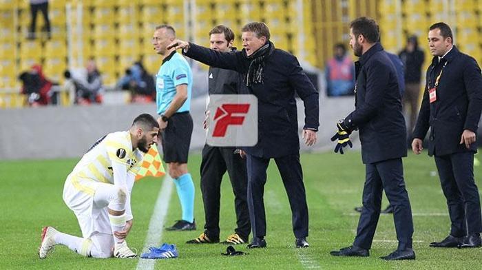 Fenerbahçe-Dinamo Zagreb maçından kareler