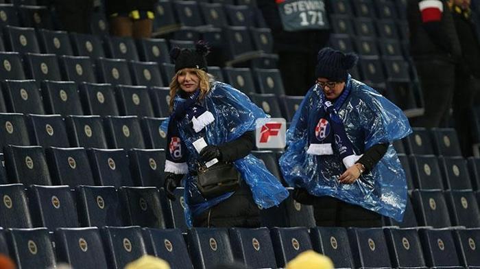 Fenerbahçe-Dinamo Zagreb maçından kareler