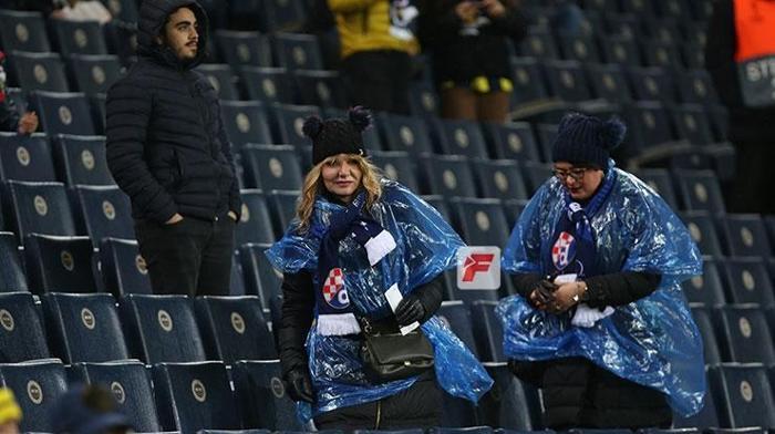 Fenerbahçe-Dinamo Zagreb maçından kareler