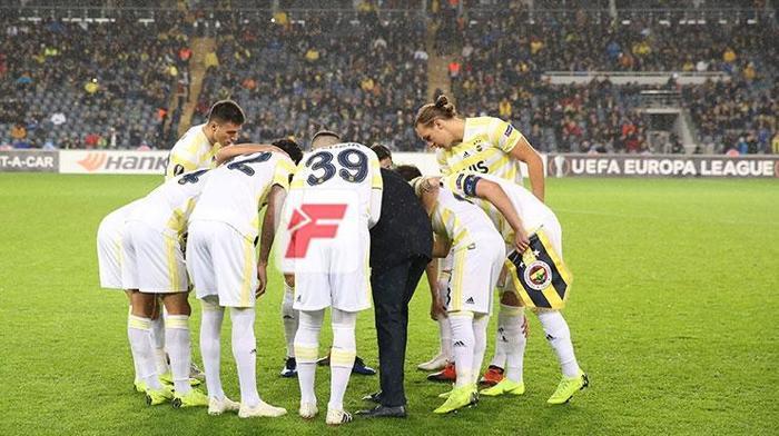 Fenerbahçe-Dinamo Zagreb maçından kareler