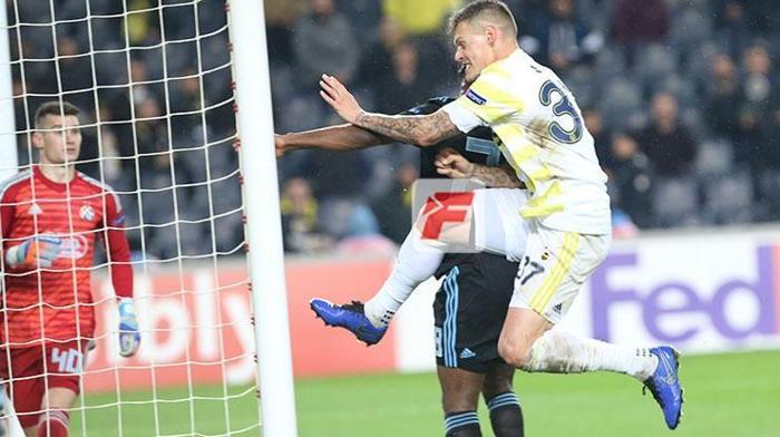 Fenerbahçe-Dinamo Zagreb maçından kareler
