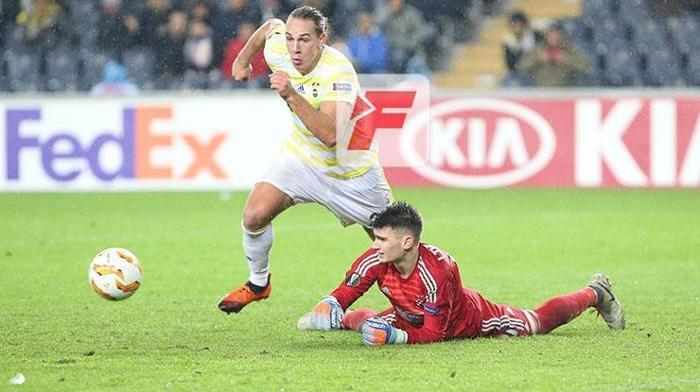 Fenerbahçe-Dinamo Zagreb maçından kareler
