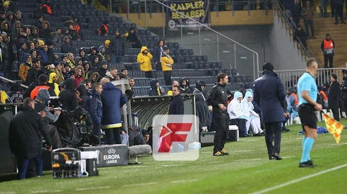 Fenerbahçe-Dinamo Zagreb maçından kareler