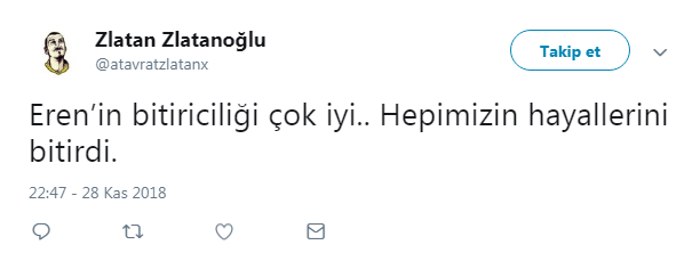 Eren Derdiyok Galatasaray taraftarlarını çıldırttı